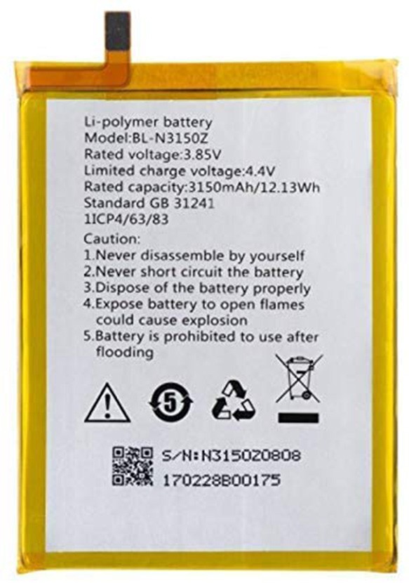 GIONEE S6S BATTERY (BL-N3150Z)