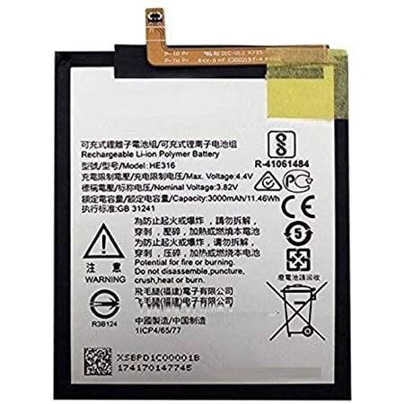 NOKIA 6 BATTERY(HE317/HE 316)
