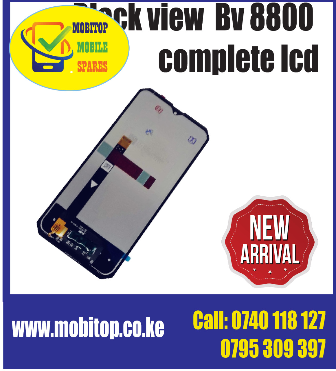 BLACKVIEW 8800 COMPLETE LCD