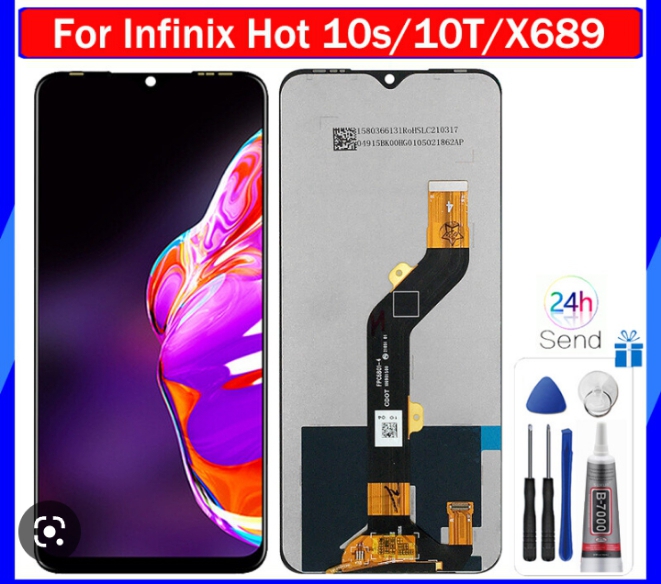 TECNO KF7 /X689 SPARK 7P HOT 10S COMP LCD