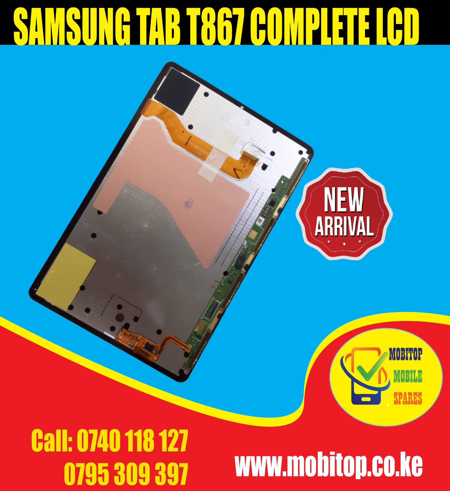 SAMSUNG TAB T867 COMP. LCD