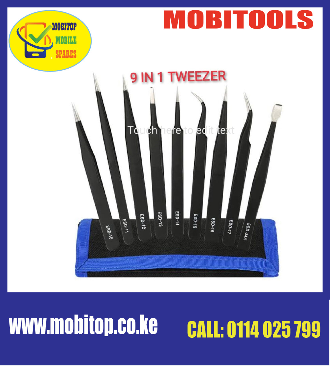 TWEEZER 9 IN 1