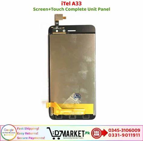 ITEL A33 PLUS COMP LCD