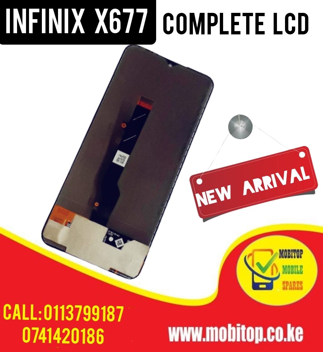 INFINIX X677/NOTE 121-2022 COMP LCD